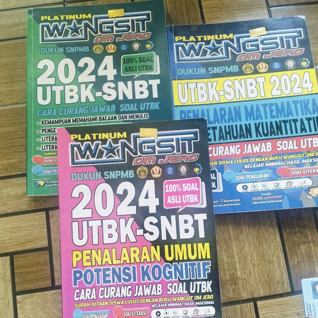 WANGSIT OM JERO 2024 UTBK - SNBT PLATINUM