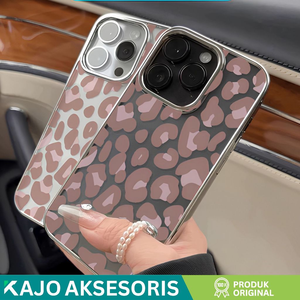 CASE CLEAR LEOPARD