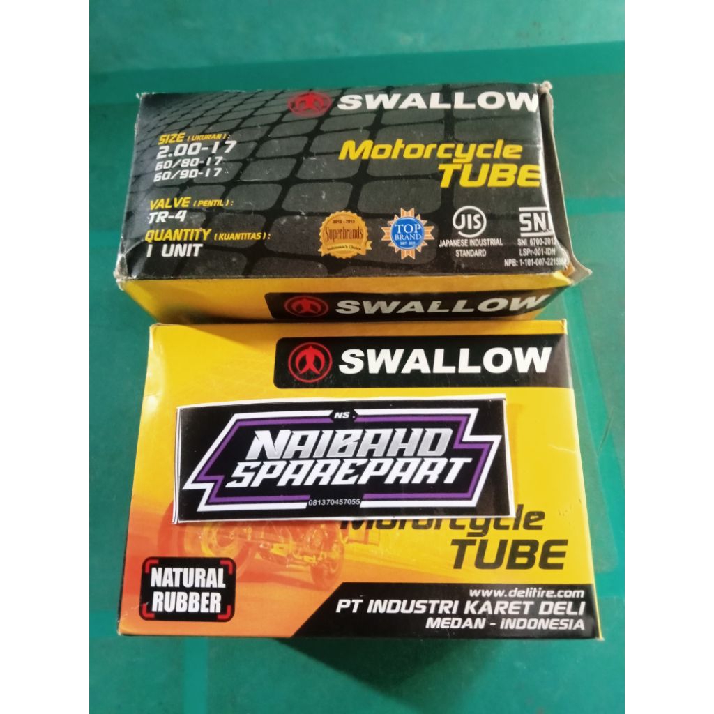 BAN DALAM 200 RING 17 SWALLOW ORIGINAL