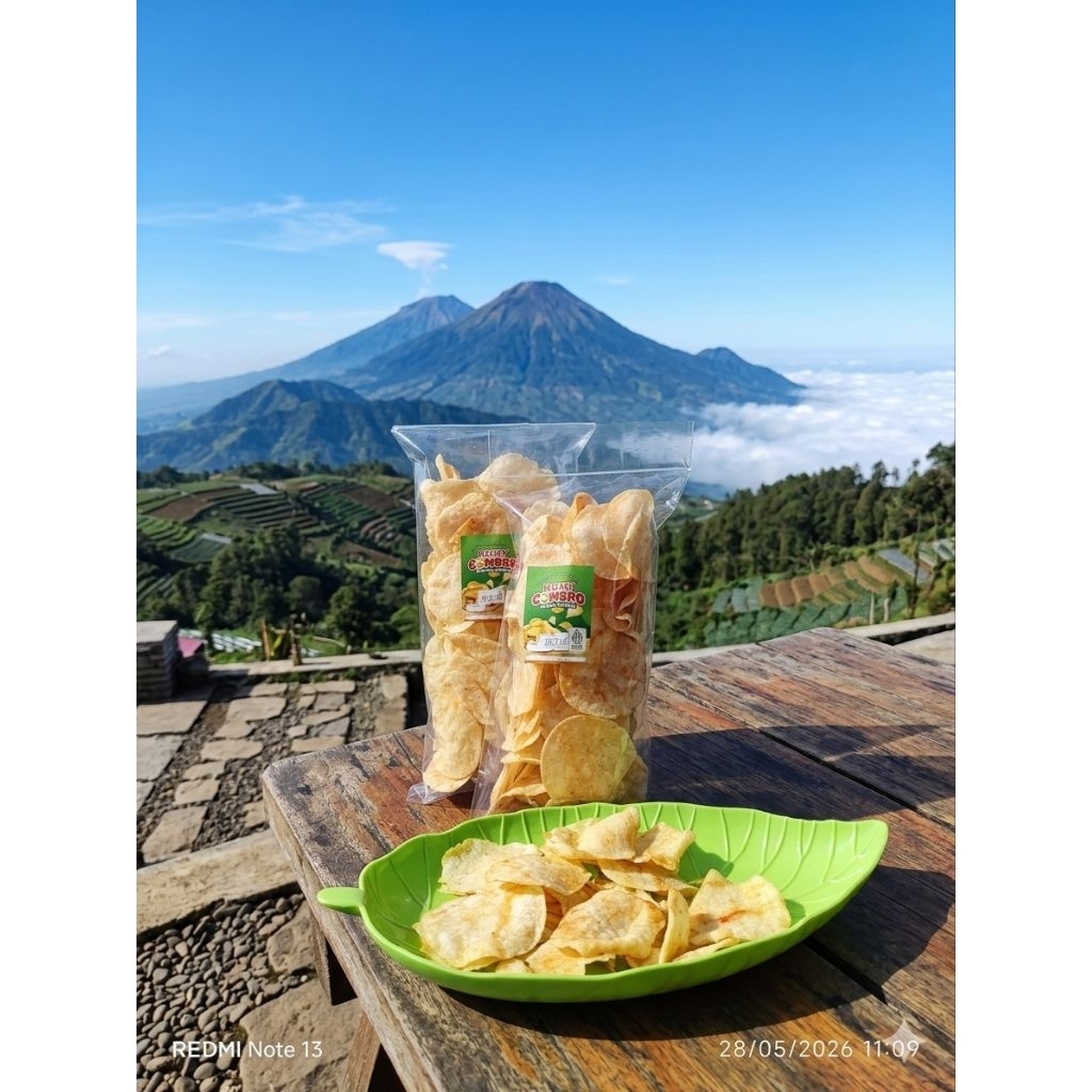 Keripik combro khas Wonosobo jajanan khas Wonosobo cemilan khas Wonosobo