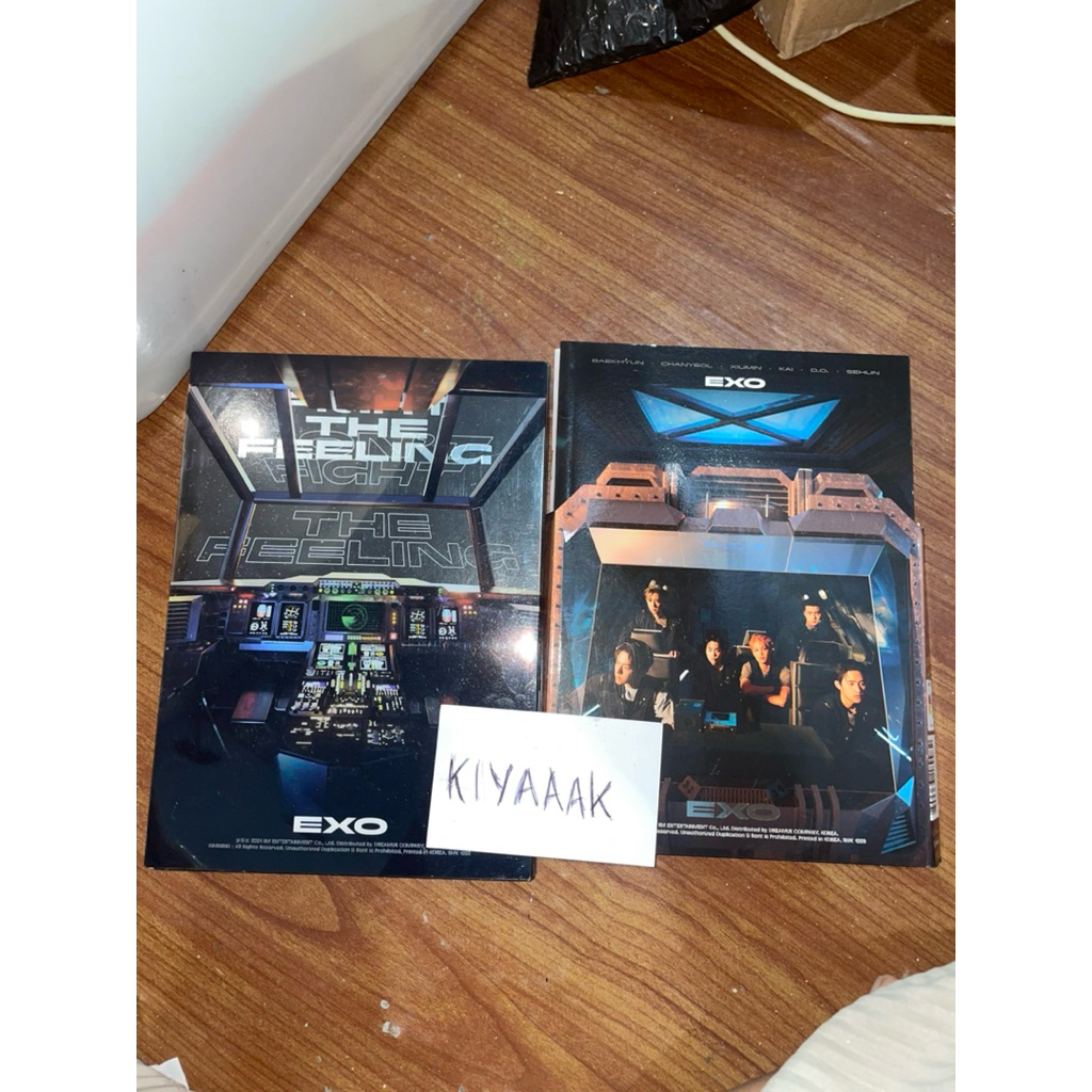 [NEGO] ALBUM ONLY EXO DONT FIGHT THE FEELING DFTF PHOTOBOOK VER PB 1 2 EXPANSION DO COVER, DO 1ST MI