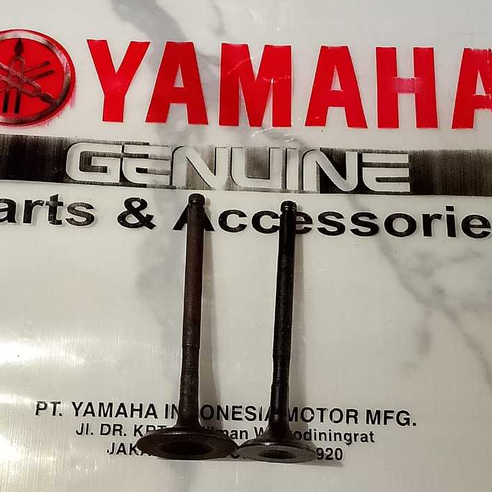 KLEP YAMAHA MIO M3 SATU SET KODE PART 2PH DAN PH UNTUK IN KODE PART 2PH 1 PCS DAN EX KODE PART PH 1 