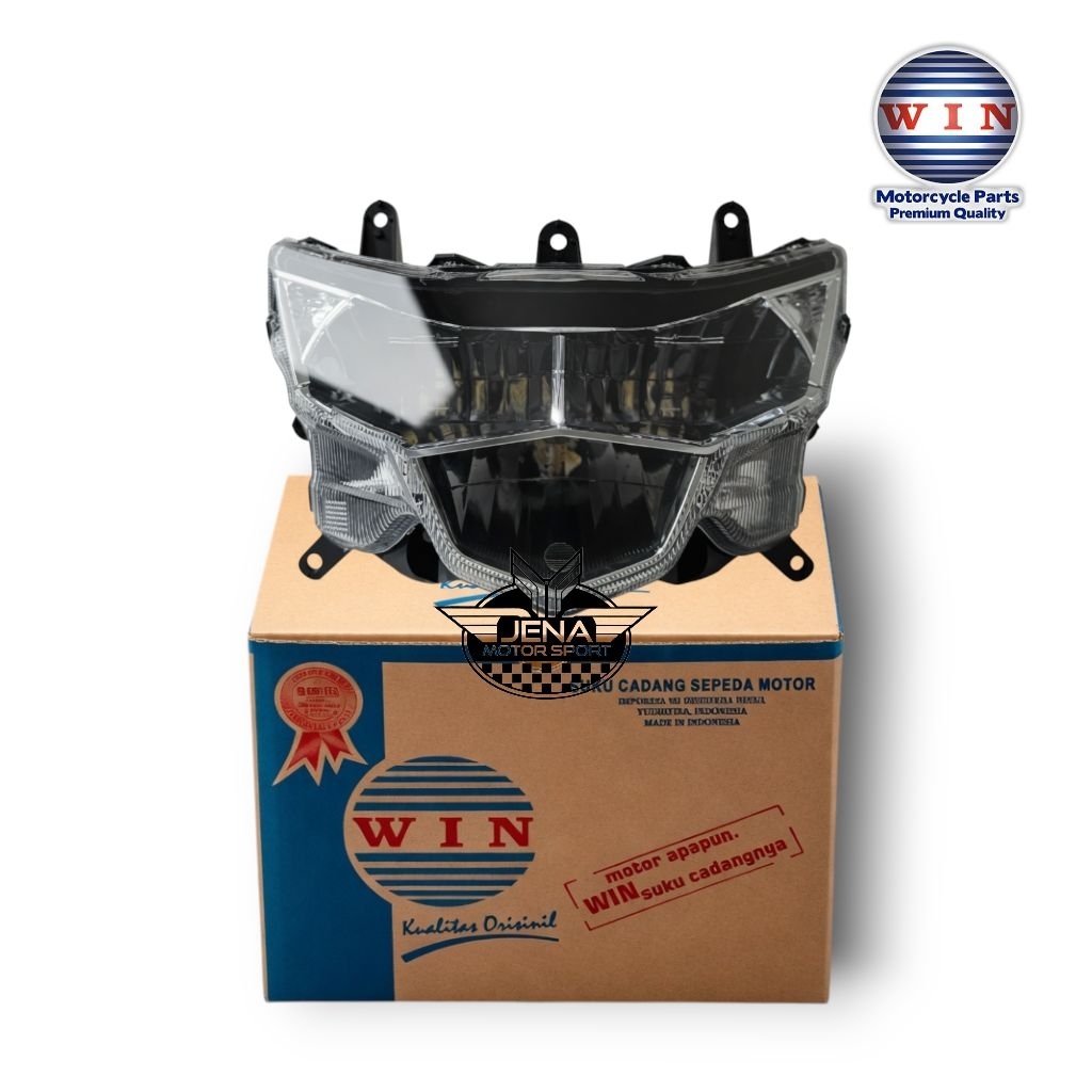 reflektor,lampu depan mio soul gt bluecore LED