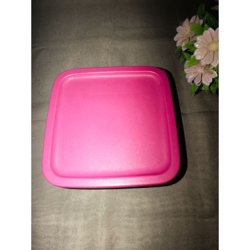 [PRELOVED] TUPPERWARE | Lunch Box | Kotak Makan | Tempat Bekal Anak | Kotak Serbaguna | Toples Pink 