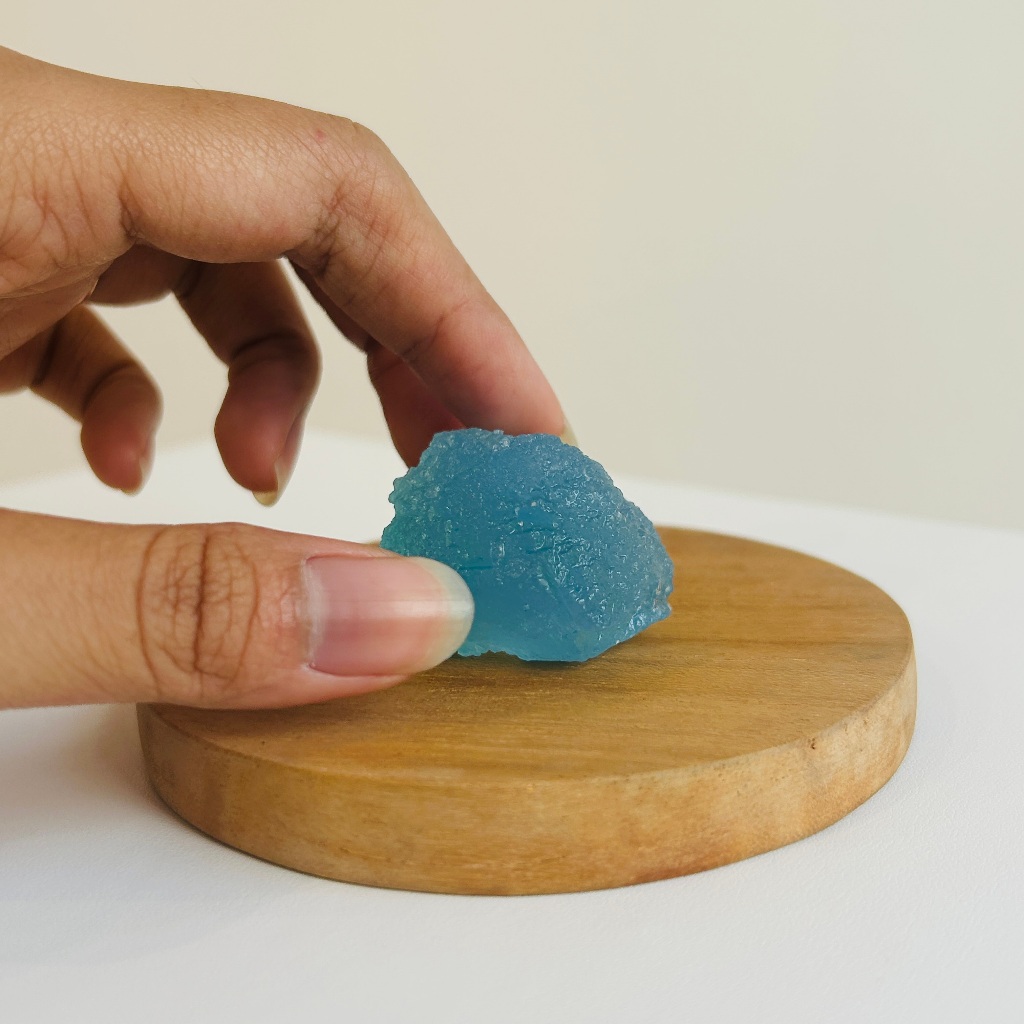 Aquamarine Crystal Natural Rough Gemstone | Aquamarine biru asli brasil