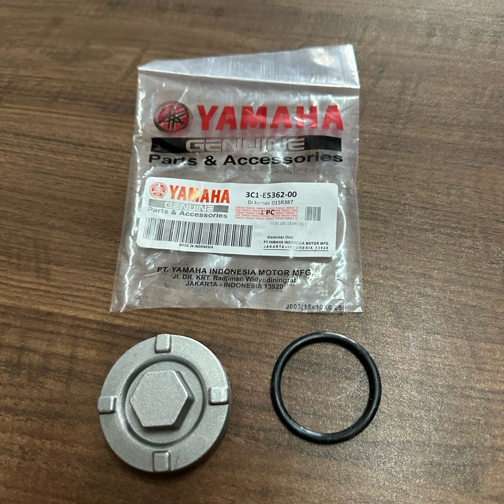 3C1 TUTUP OLI BAWAH FILTER COVER SARINGAN OIL ORING SEAL SIL BAUT BAUD PEMBUANGAN MOTOR VIXION OLD L