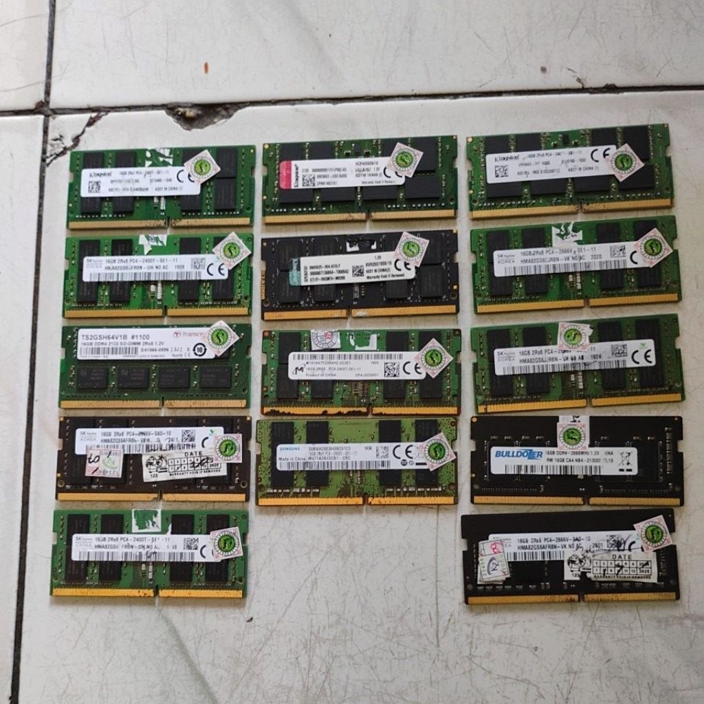 Ram laptop DDR4 16Gb RUSAK