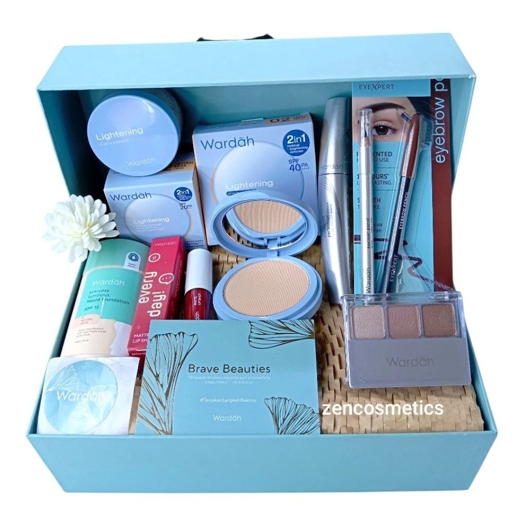 Wardah Paket Make Up Lengkap/ Wardah Make up Komplit /Make Up Parsel