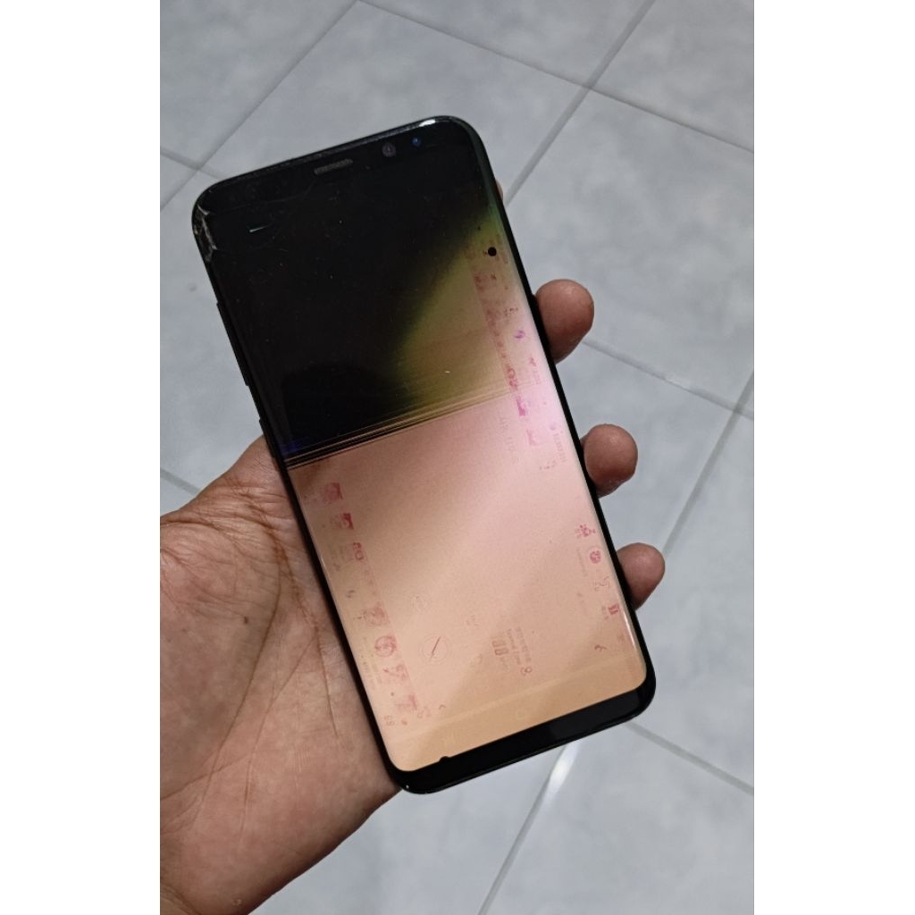 Samsung S8 plus minus lcd