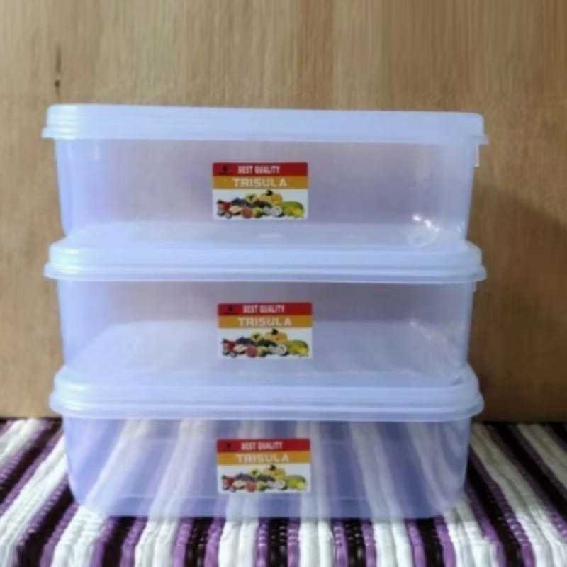 12 PCS Toples Box Kotak Bening Transparant | Box sealware 900ml / Food Box 900 ml  / sealware segi 9