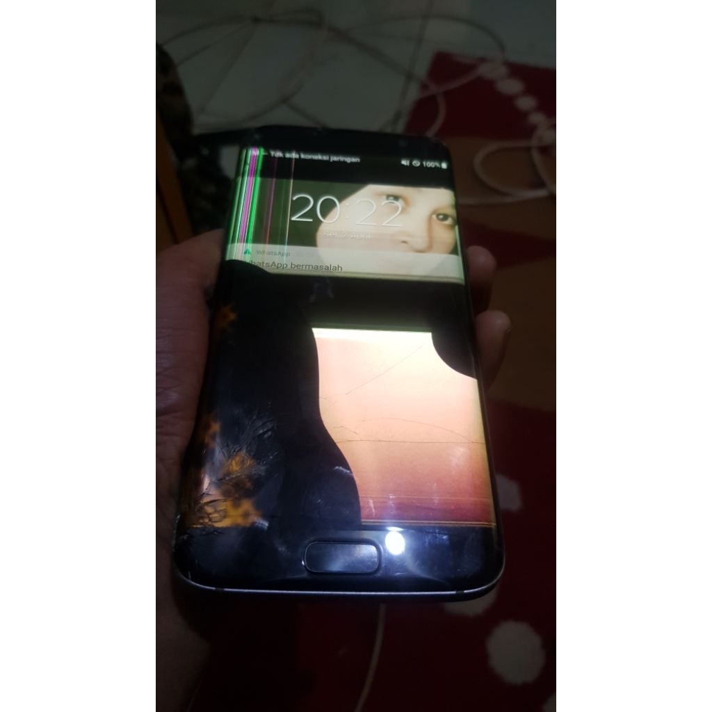 Samsung S7 Mesin hidup masih ori docomo versi 2 sim