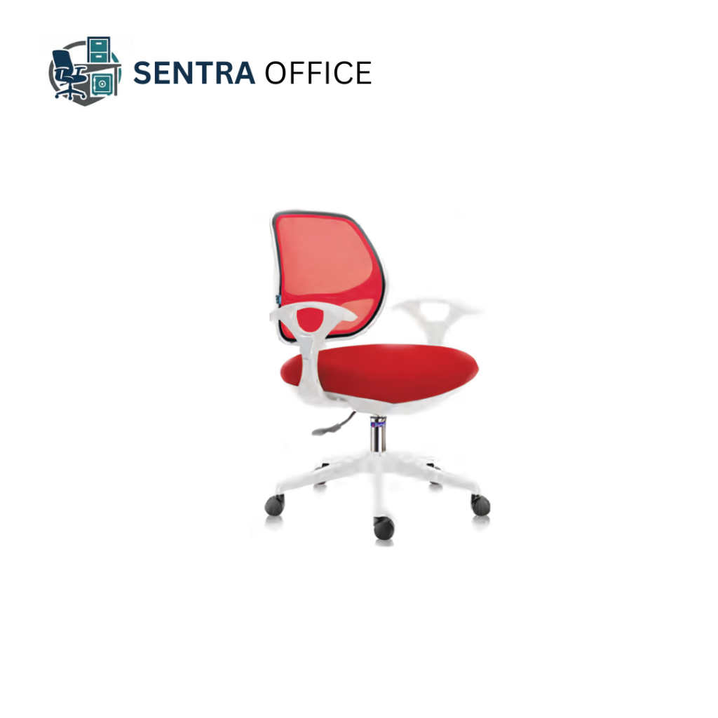 KURSI INCO JARING JAVICO I WHITE - KURSI KANTOR INDACHI ERGONOMIS