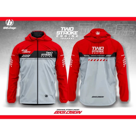 JAKET RACING 2STROKE ENGINE FULL PRINTING