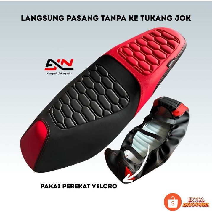 Sarung Jok Motor Cover Jok Motor Kulit Jok Motor TAWON Beat Fi, Vario, Scoopy, Vario, Nmax, Scoopy
