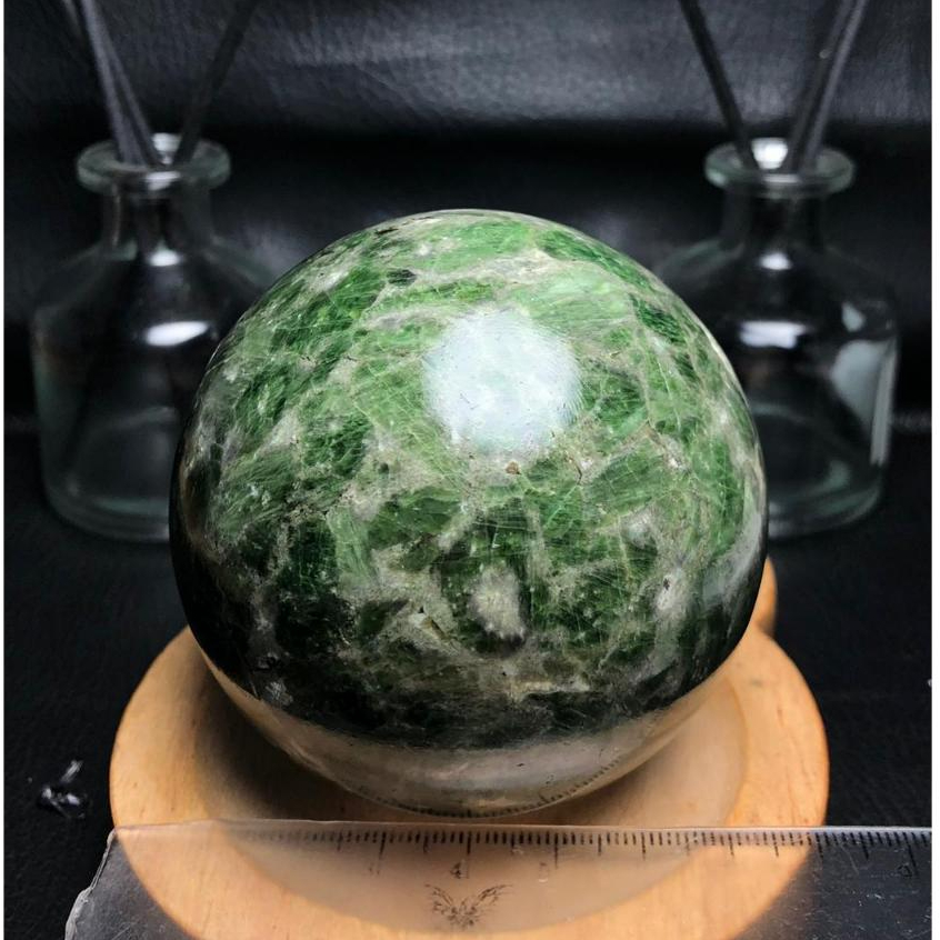Natural Batu Diopside Sphere (5) Asli Batu Alam