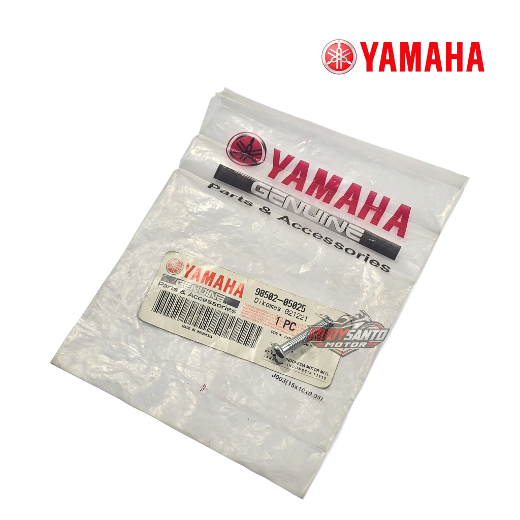 Baut Rumah Gas Mio J, Mio GT, Aerox / SCREW, PAN HEAD (54P1) / 98502-05025