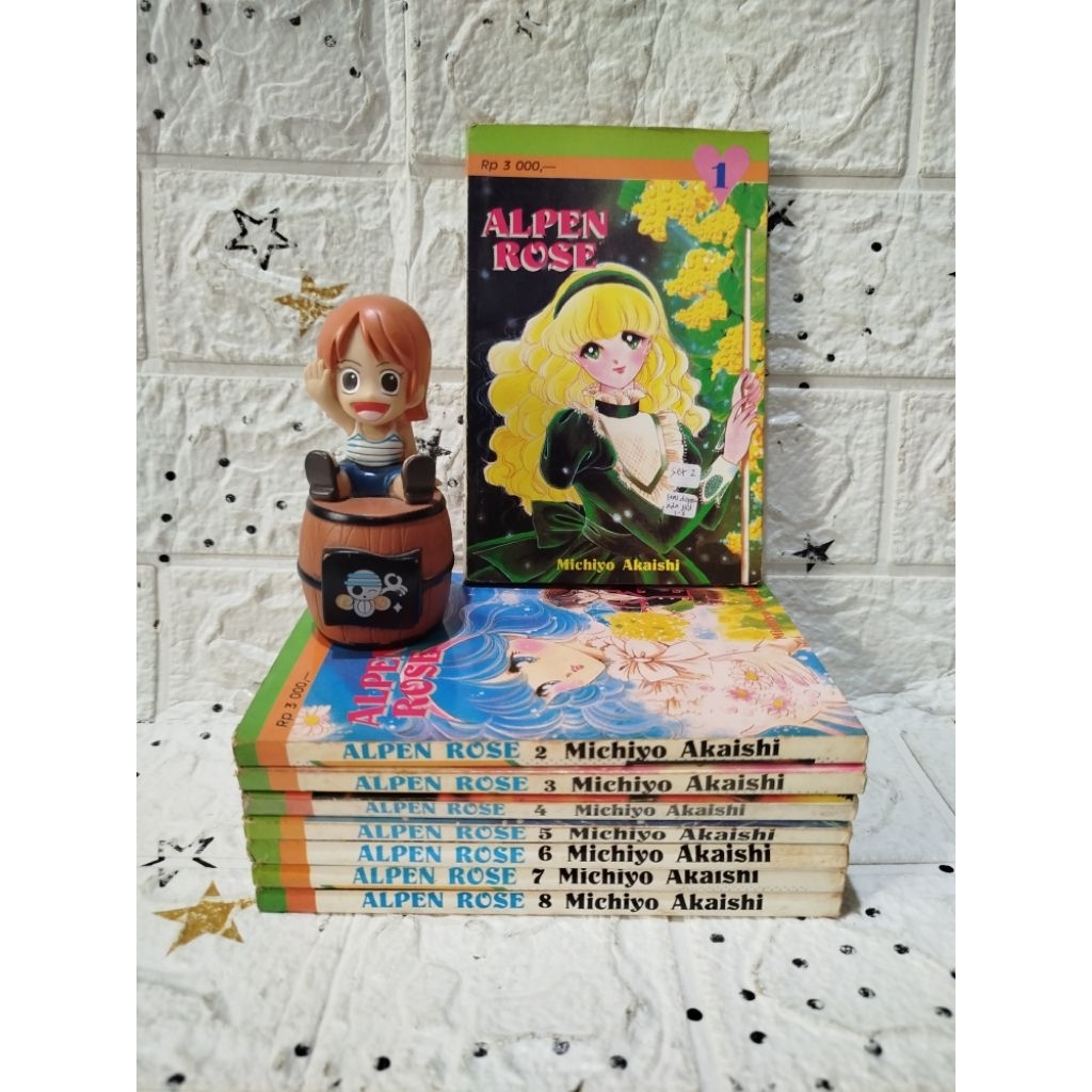 Komik Alpen Rose 1-8 set 2