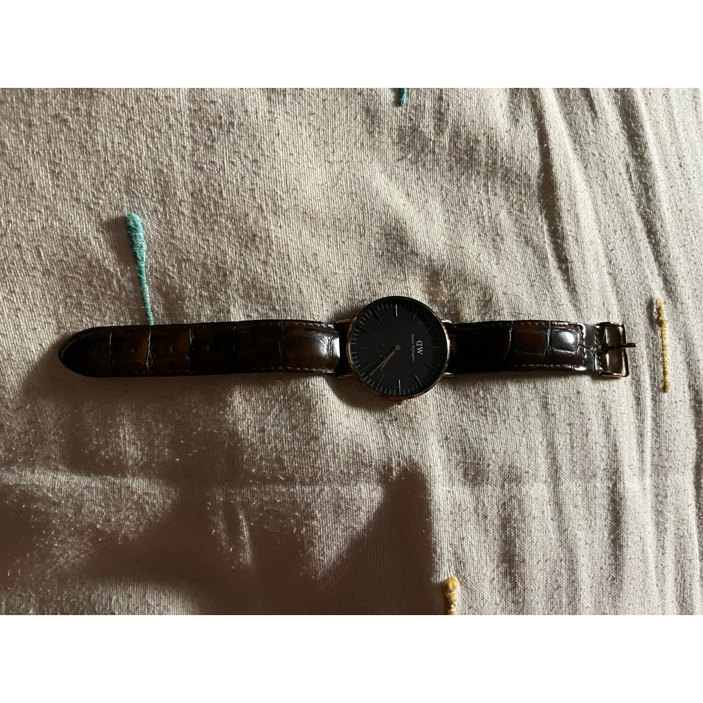 Daniel Wellington Classic B40R5  Quartz Brown Leather Second Original