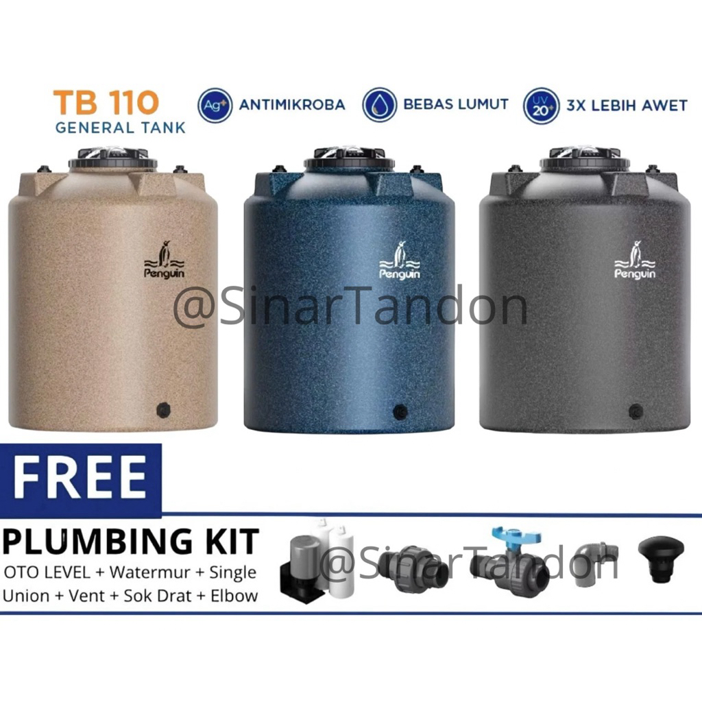 Tangki air / Tandon air / Tangki penguin 1000 Liter  - TB 110 Penguin