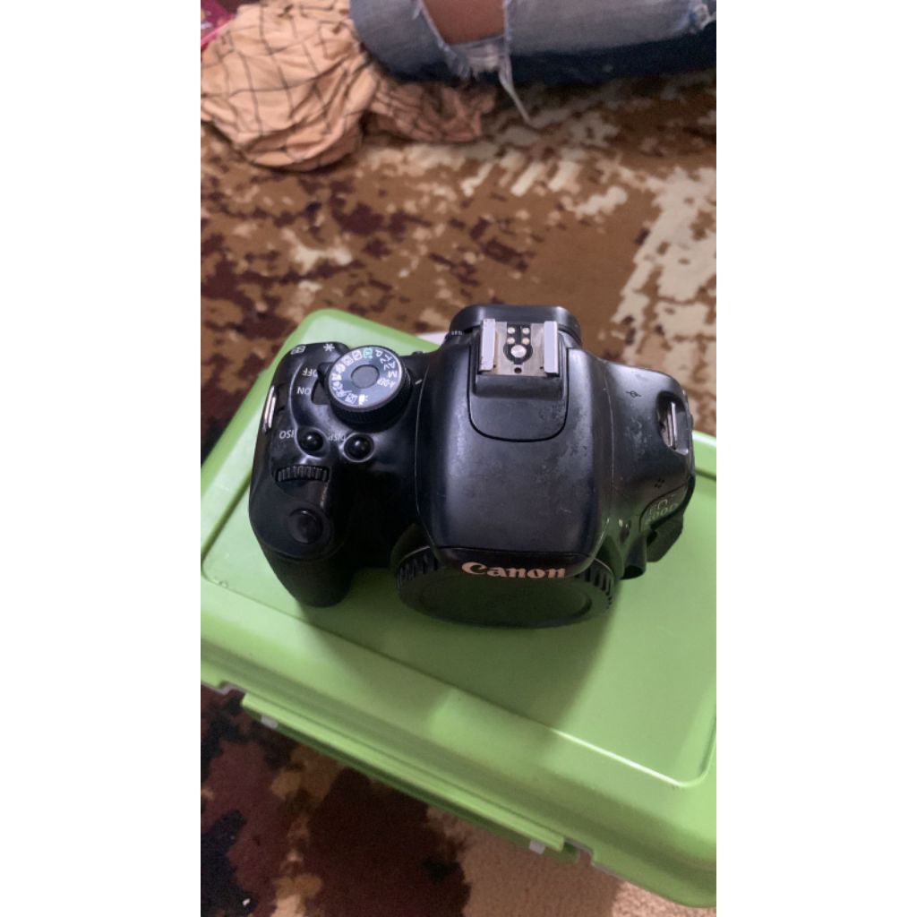 CAMERA BEKAS CANON 600D,1000D,LENSA 2PCS