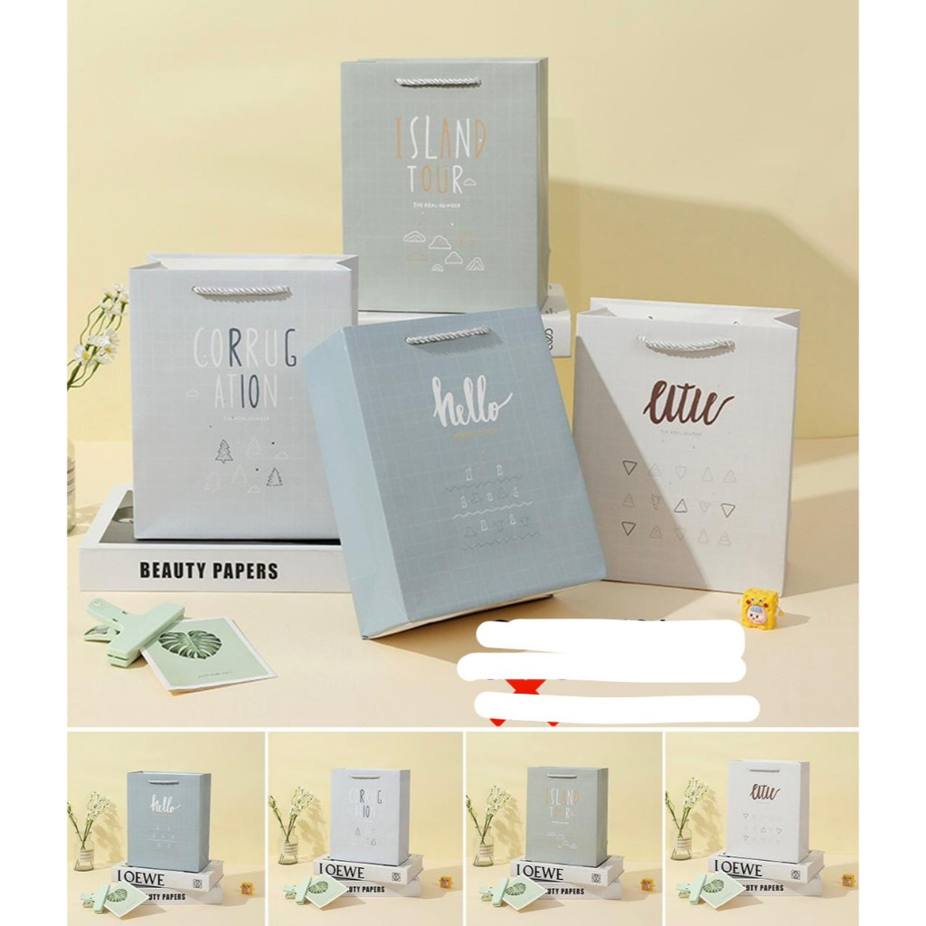 Paper Bag Tas Kado Souvenir Hadiah Goodie Bag Kecil Mini Tali