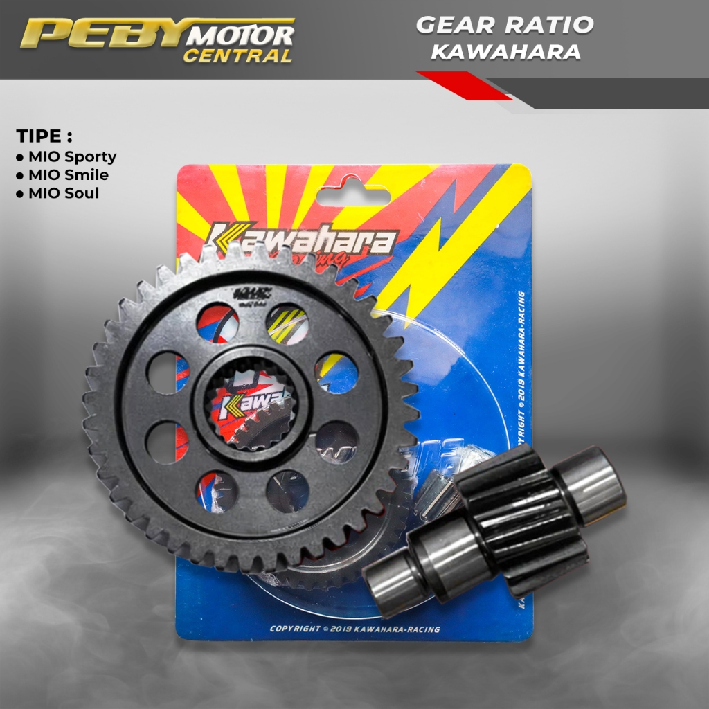 Gigi Rasio Gear Ratio 14-40 KAWAHARA Mio Sporty Smile Mio Soul Transmission
