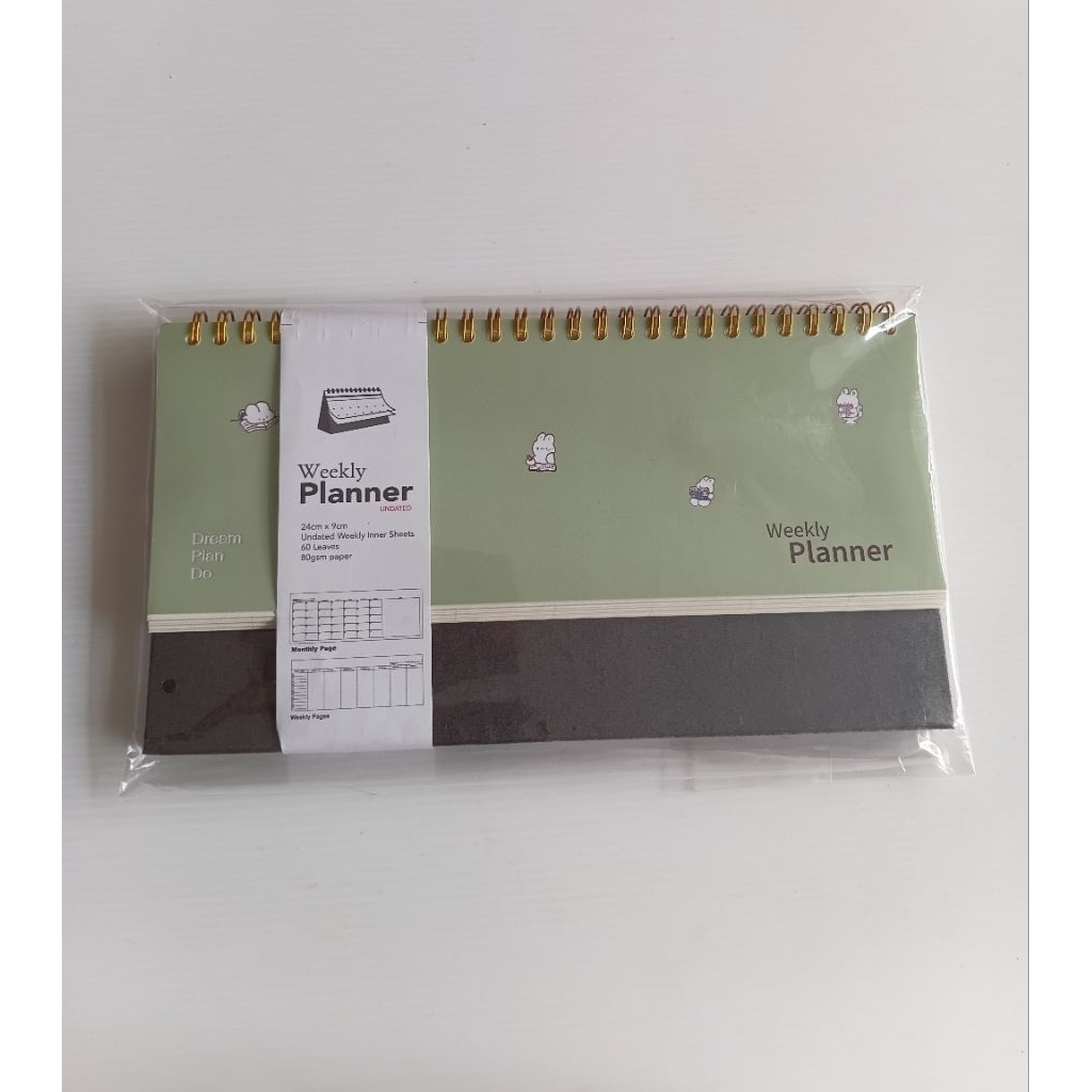 Notebook Oxford spiral Desk Planner 80s