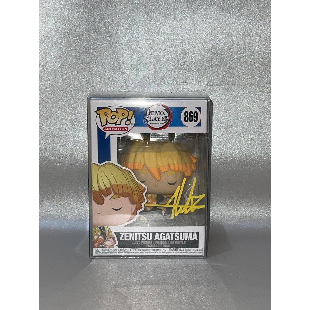 Funko POP Animation - Demon Slayer - Zenitsu Agatsuma #869 (Signed)