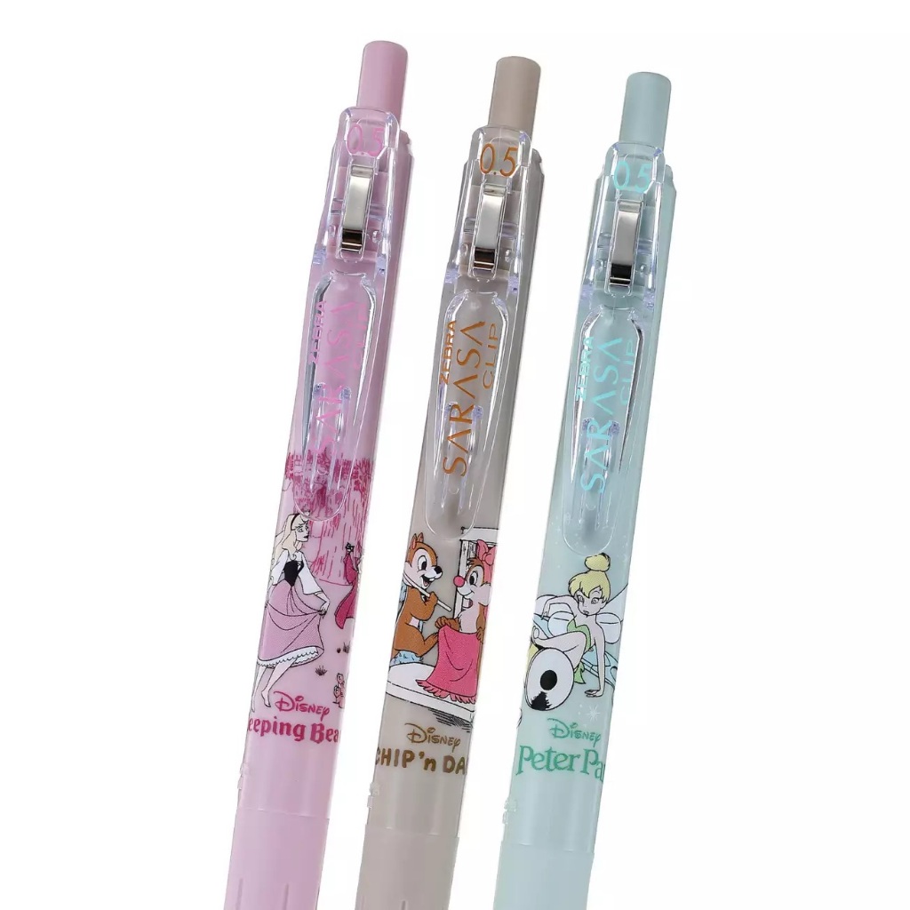 Zebra Sarasa Disney Princess Story Disney Store Exclusive Gel Ink Pen 0.5mm Pulpen Original Jepang