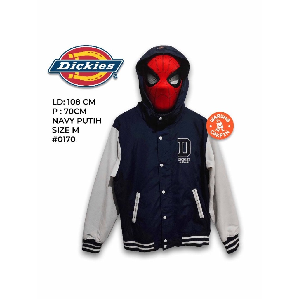 DICKIES VARSITY Jaket pria wanita size M