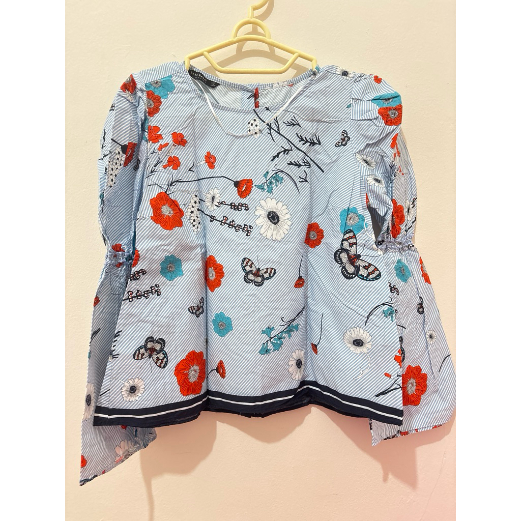 ZARA blouse floral