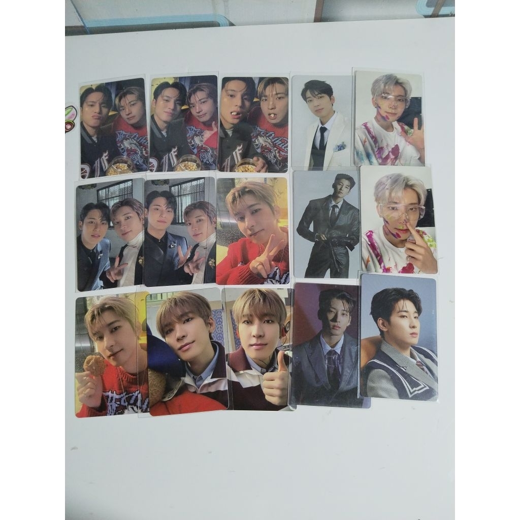 [TAKE ALL] Official photocard / pc seventeen svt mingyu wonwoo dicon minwon