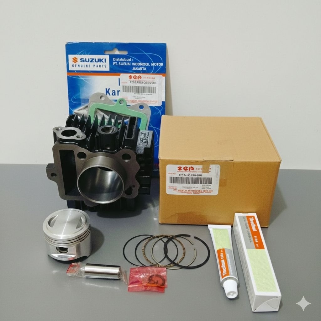 blok seher komplit suzuki shogun 110/shogun kebo