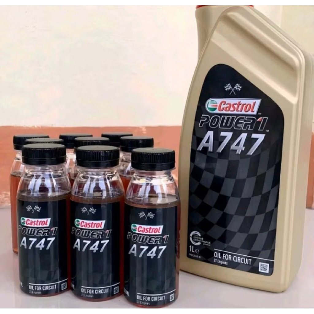 OLI SAMPING CASTROL A747 747 REPACK 100ML ORIGINAL 1000% OLI SAMPING OLSAM ECERAN 100ML REPACK CASTR