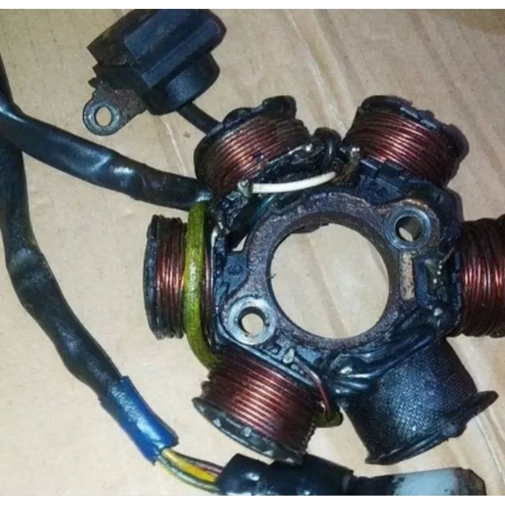 Stator Comp Spul Supra X Grand Revo Lama Legenda Supra Fit Original Copotan Motor