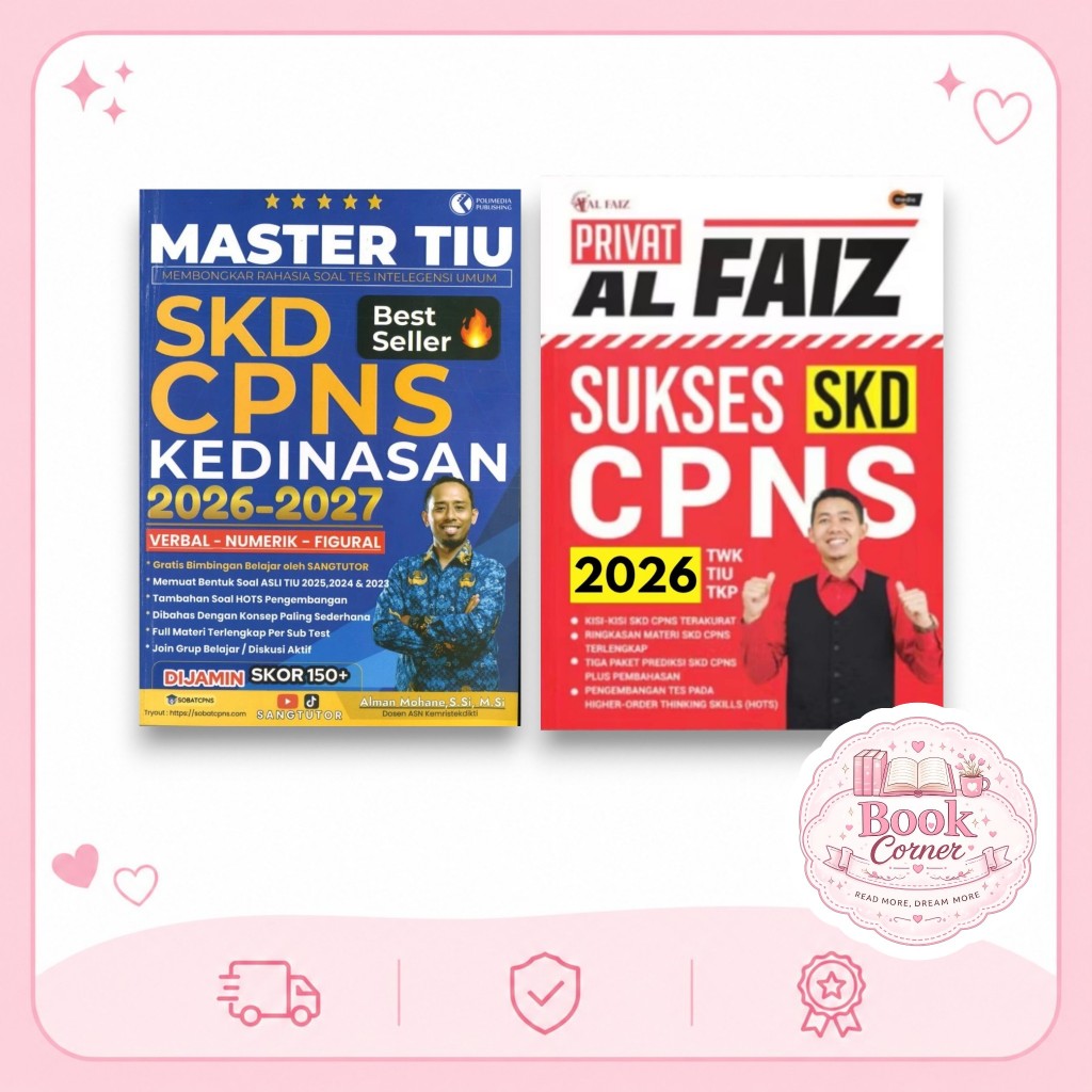BUKU SUKSES SKD CPNS 2026 AL-FAIZ // BUKU MASTER TIU SKD CPNS KEDINASAN 2026-2027