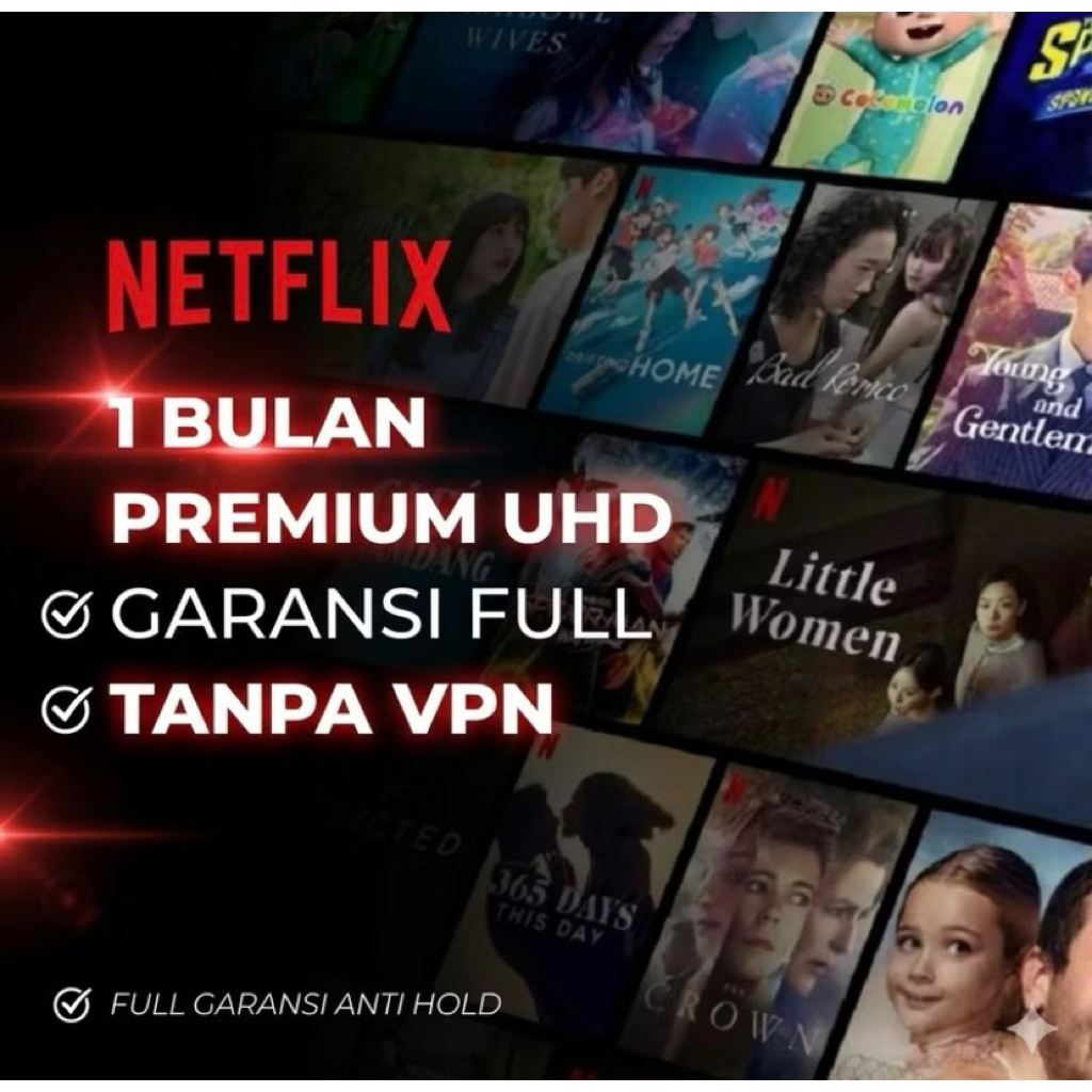 NETFLIX 1P2U 1 BULAN