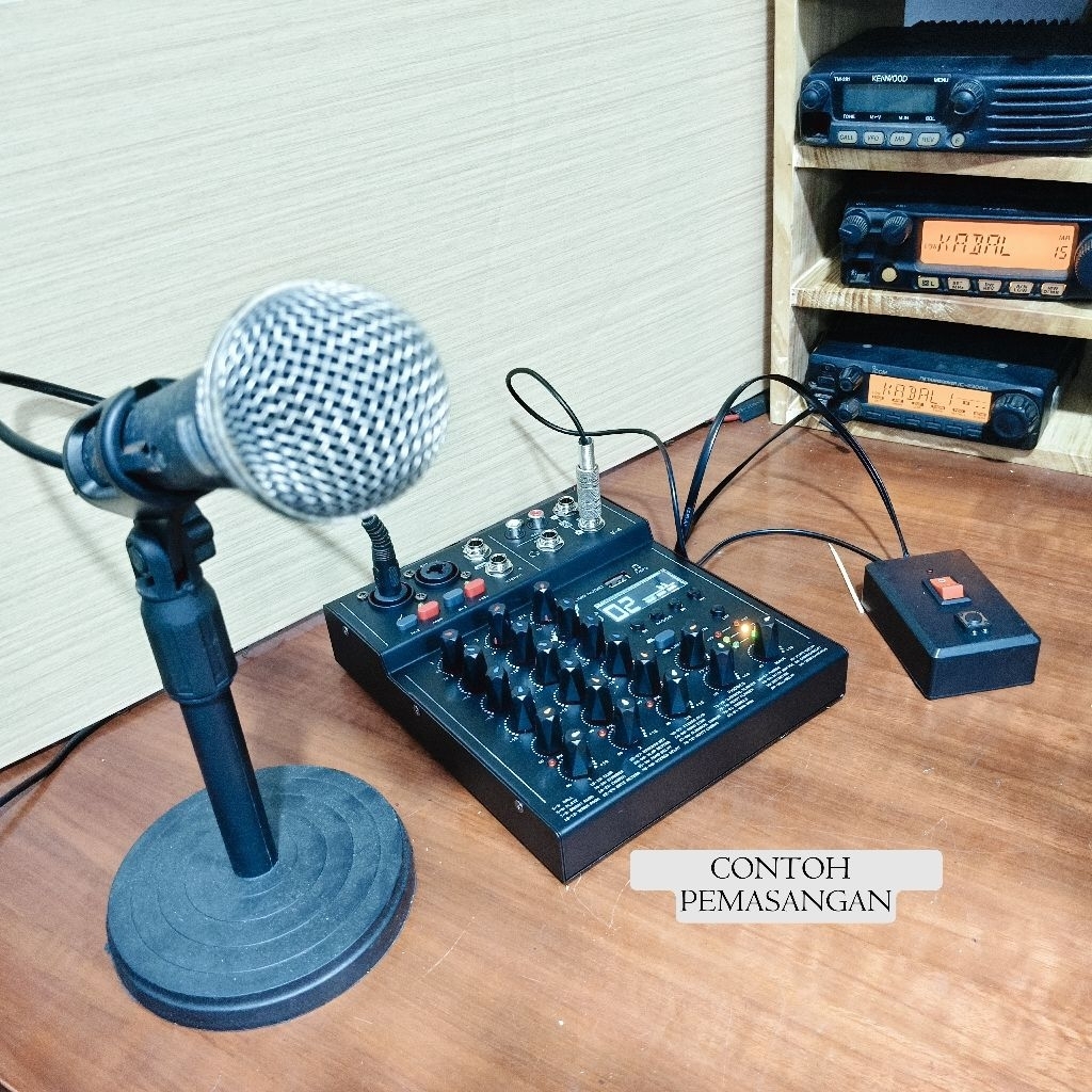 PTT BOX MIXER HT ATAU RIG