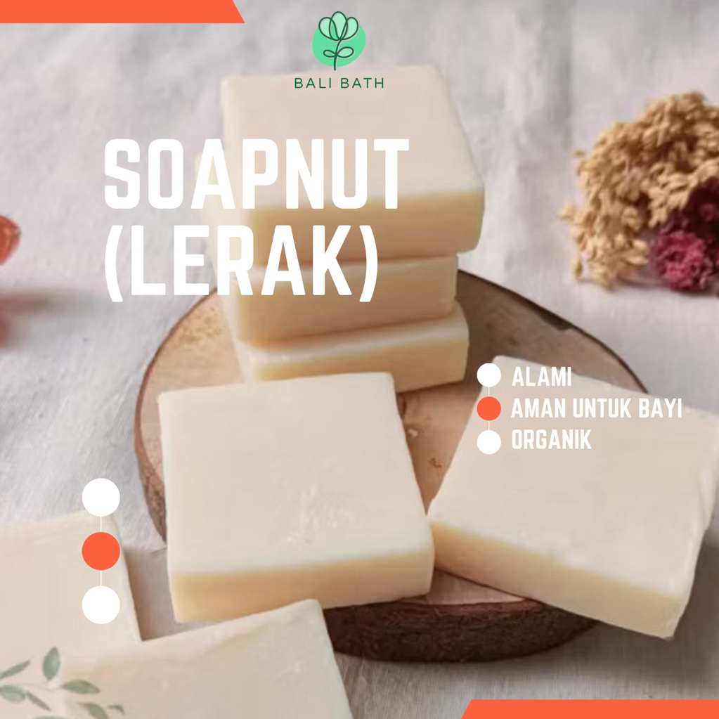 Bali Bath Sabun Batang dari Lerak Alami untuk Mencuci Baju Bayi dan Menspad - Sabun Batang Alami dar