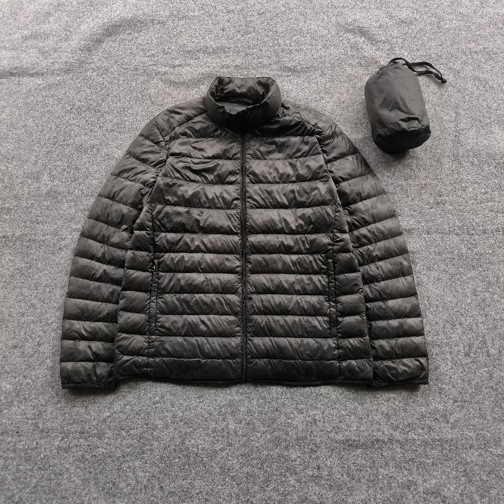 Bulang uniqlo ultralight loreng