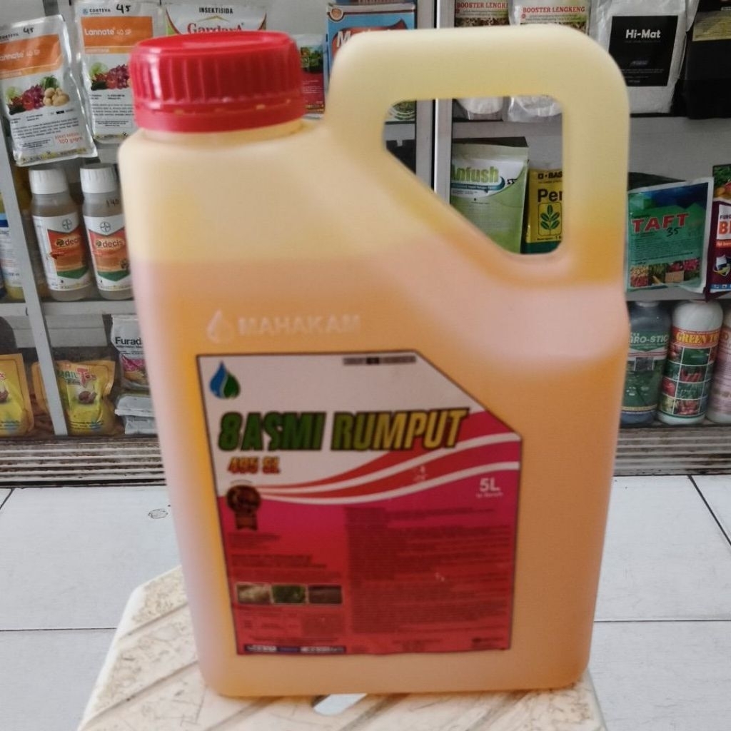 Herbisida Basmi Rumput 495 SL 5 ltr