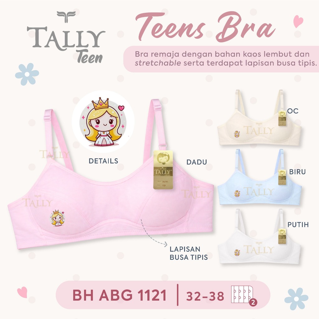 Tally Minibra Bra Remaja 1099