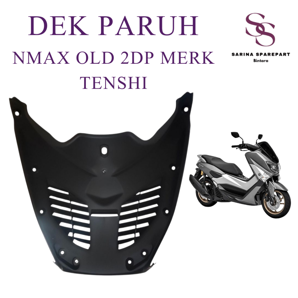 cover front lower dek paruh nmax old dek penahan lumpur nmax Old 2DP Merk Tenshi