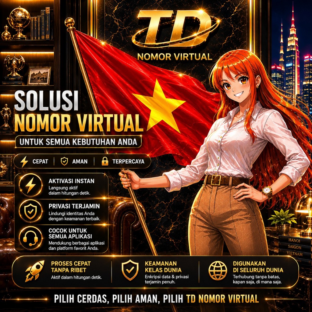 Nomor Virtual Luar Negeri Vietnam
