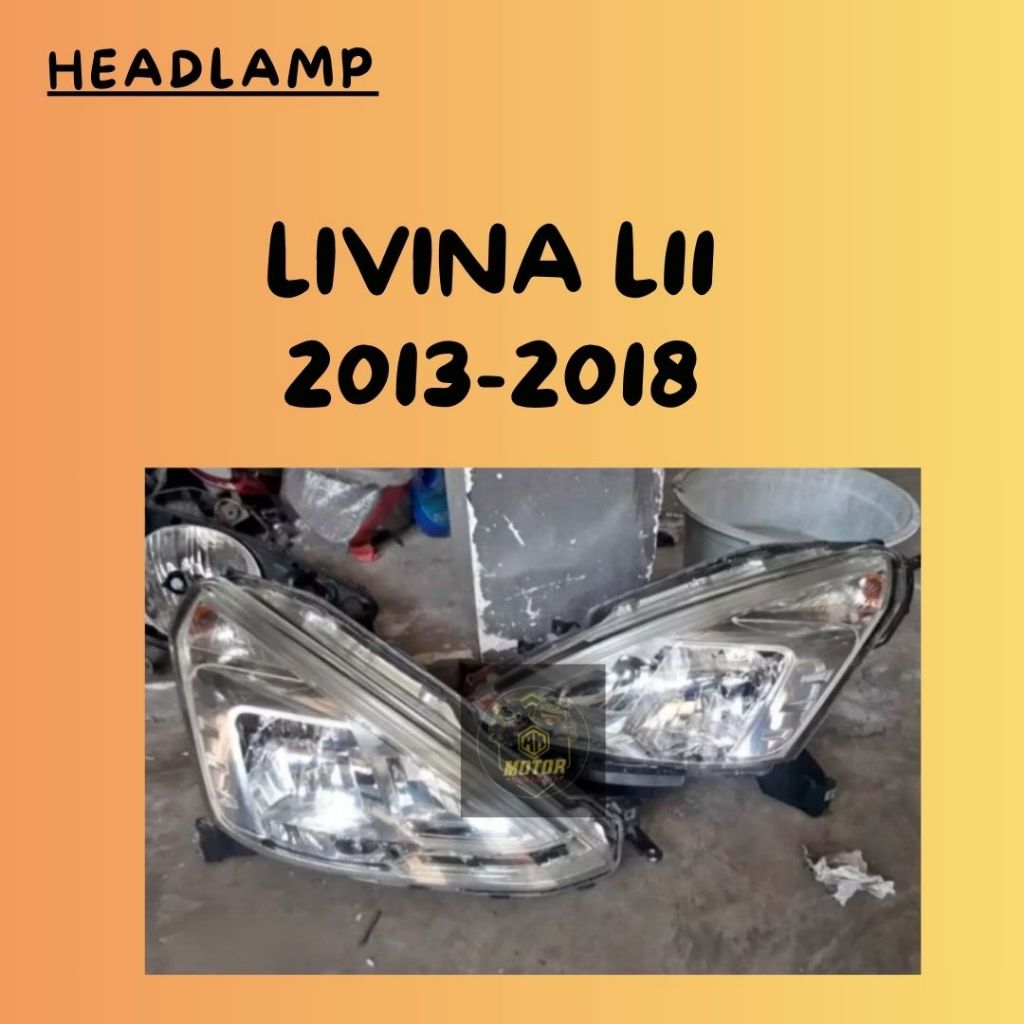 Headlamp Livina L11 2013-2018