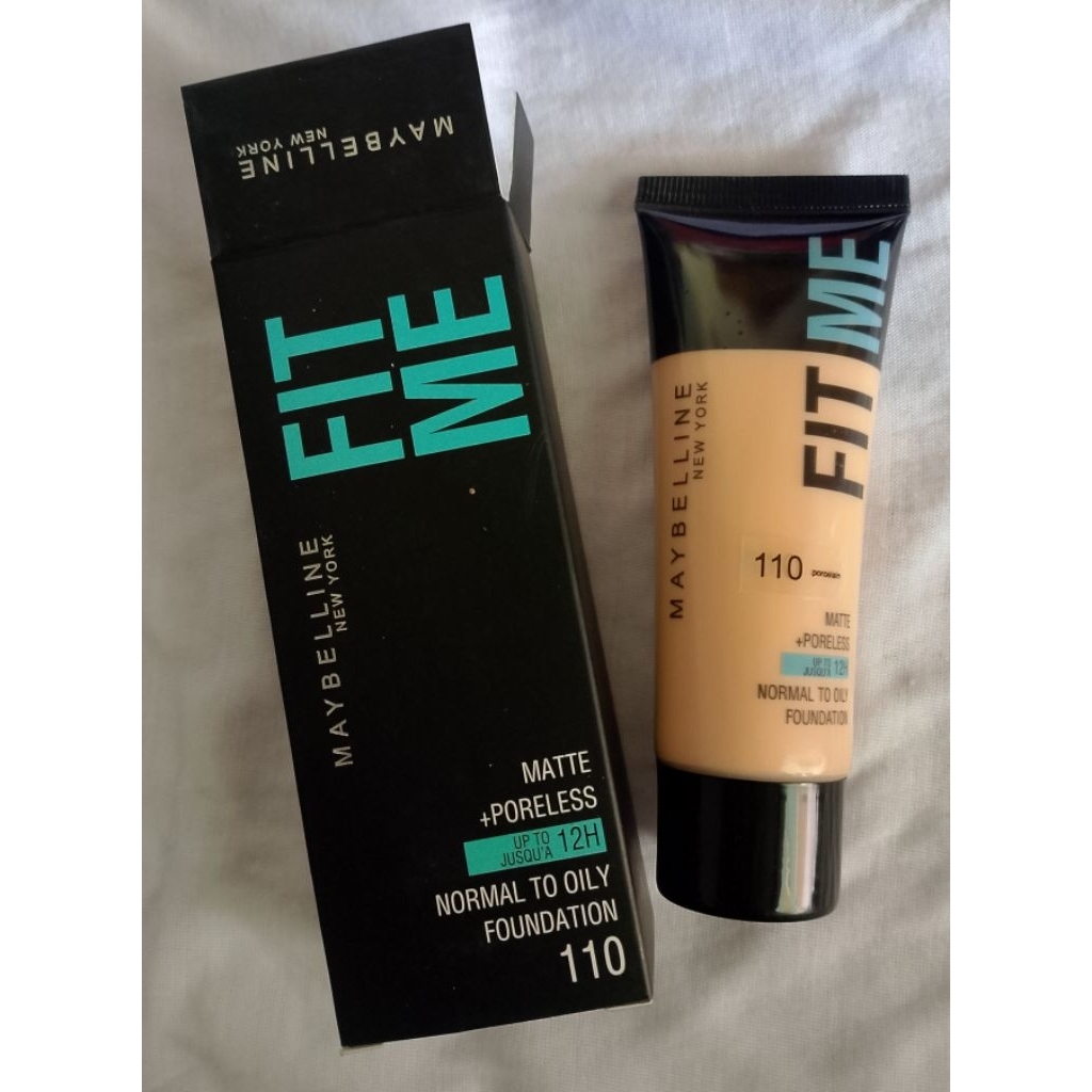 Foundation Fit Me Warna Terlengkap / Foundation Fit Me Matte Poreless / Foundation Fit Me / Fit Me F