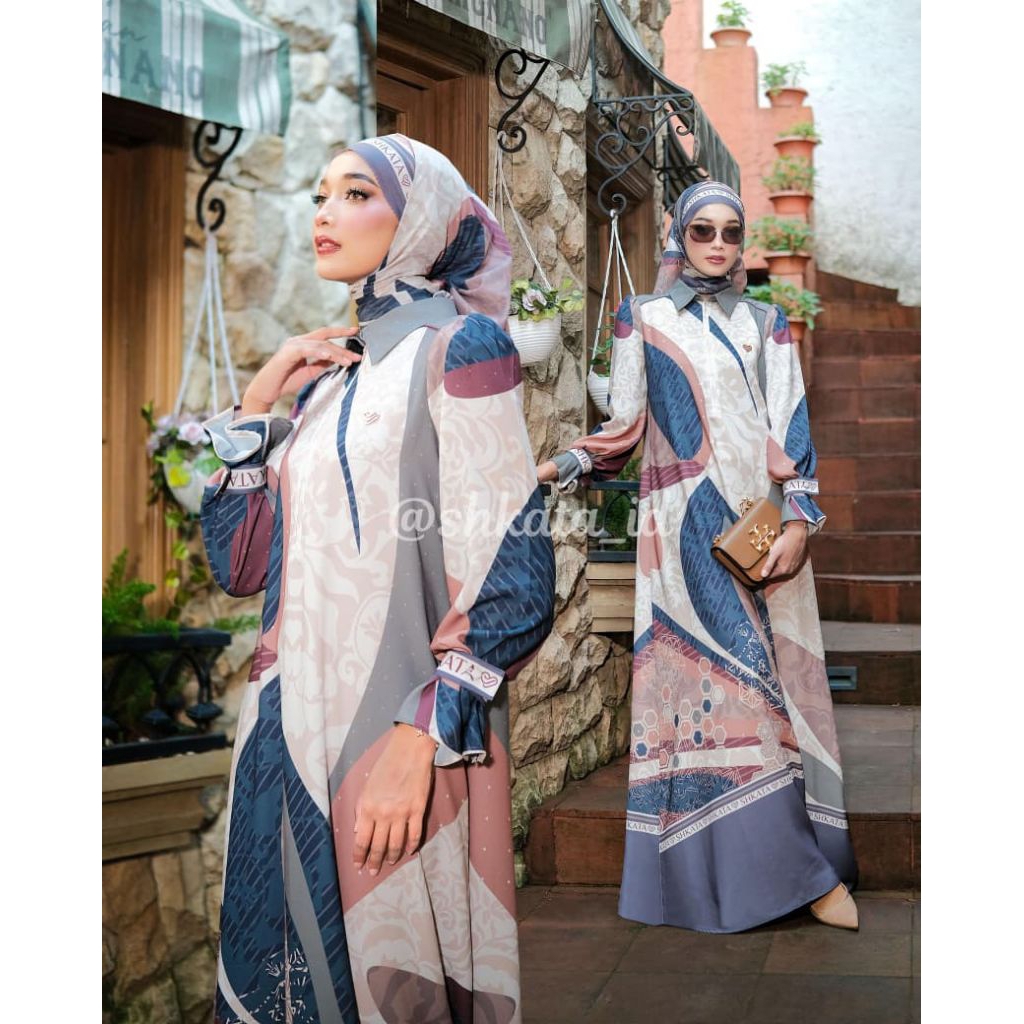 Premium Celine series by shkata gamis kerudung