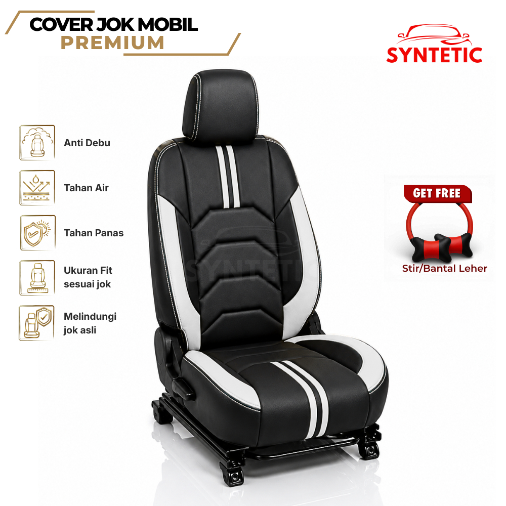 SYNTETIC - Sarung Jok Mobil Rush 2015-2017  /  Terios 2015-2017 bahan Atari Full Seat