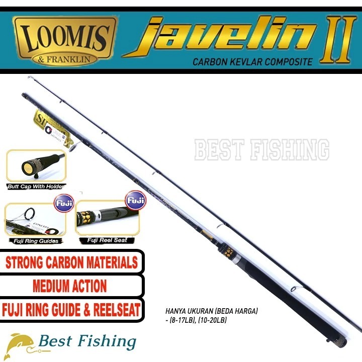 JORAN PANCING LOOMIS JAVELIN I DAN JAVELIN II CARBON 180CM FULL FUJI