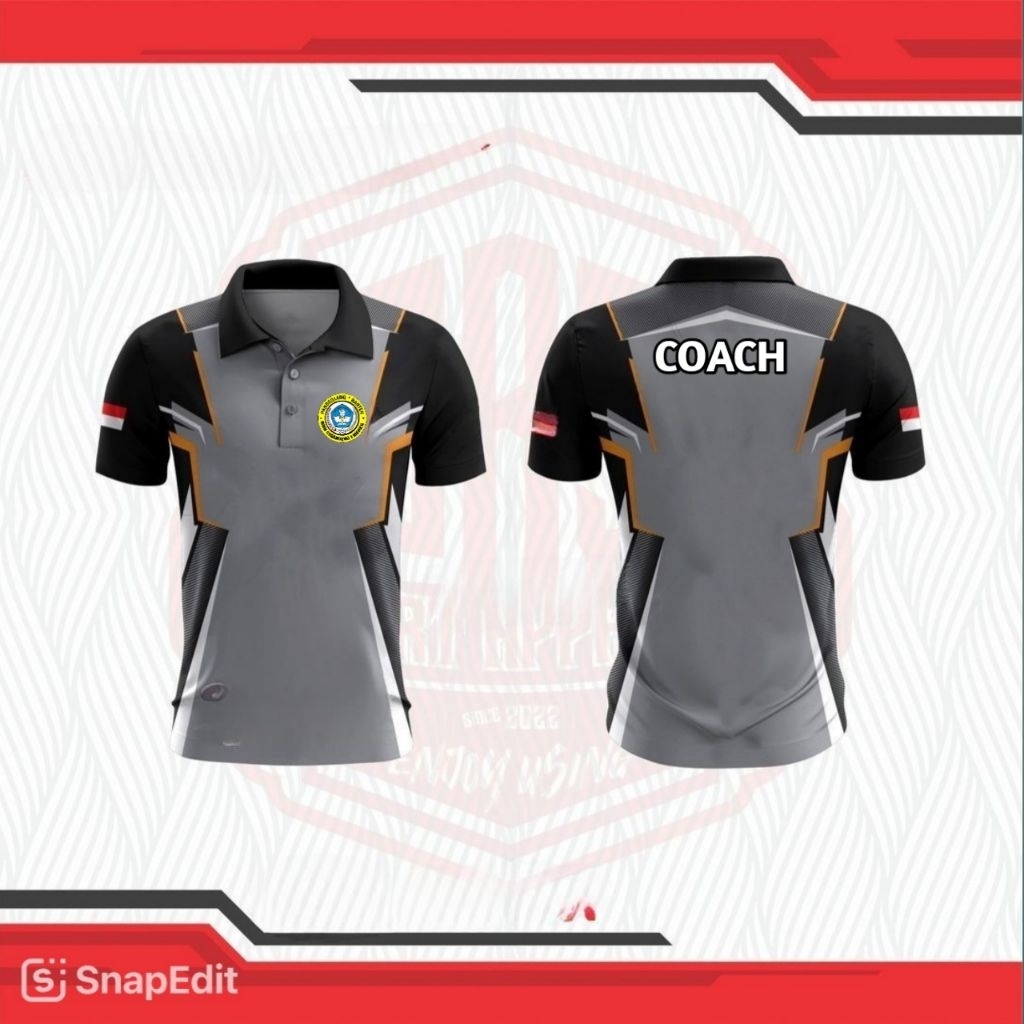 KAOS POLO /KERAH  CUSTOM FULL PRINTING KUALITAS PREMIUM